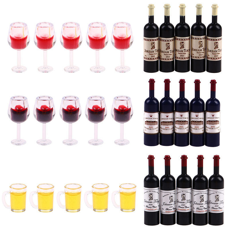 Wine Y Beer - 【F】New Fashion High Quality 5Pcs 1:12