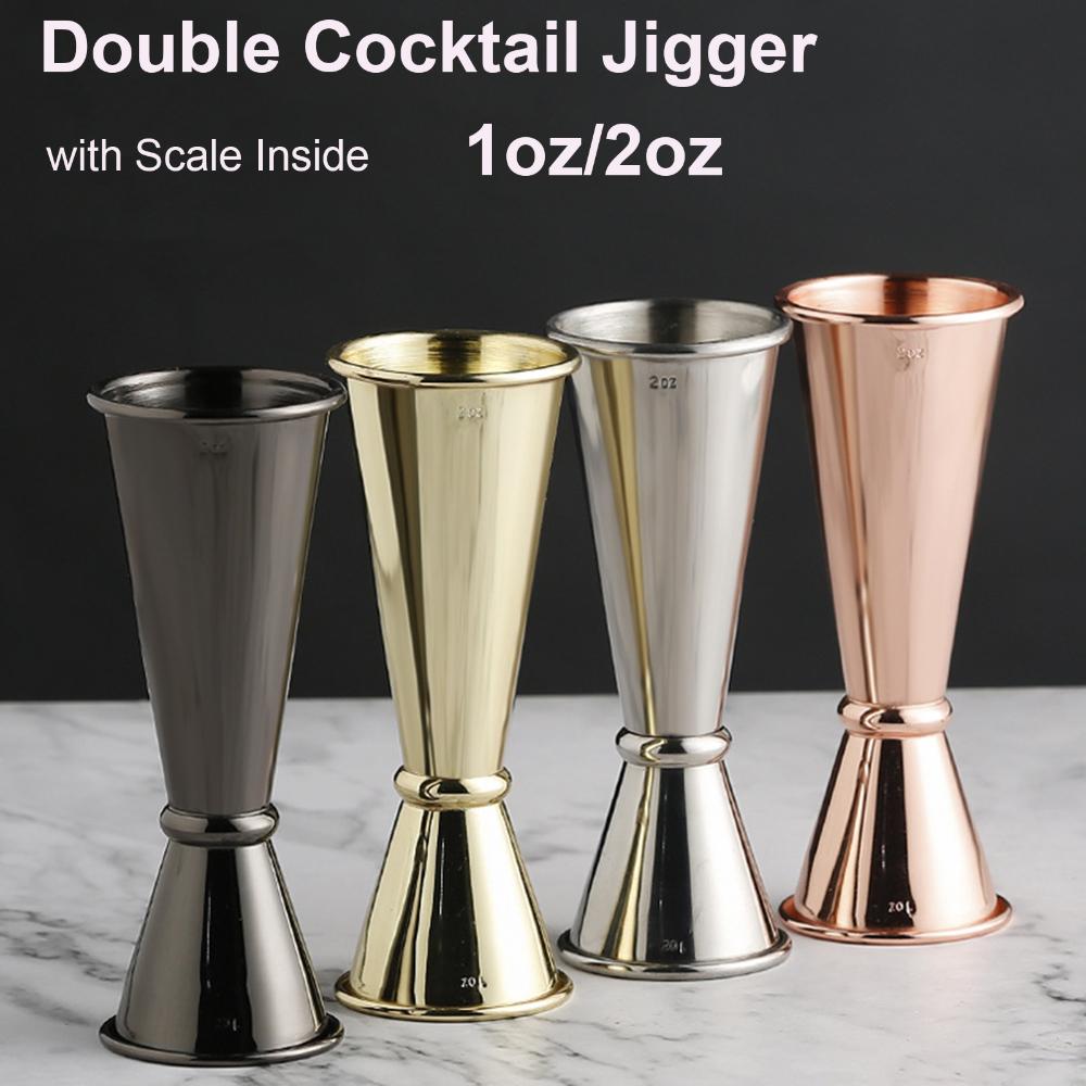 1oz 2oz New Dual Design Drink  - đánh giá và giá Spirit Measure Jigger