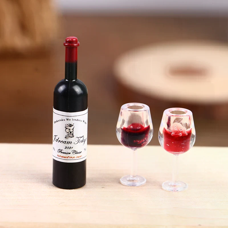 5Pcs 1:12 Dollhouse Miniature  - đánh giá và giá Wine Y Beer