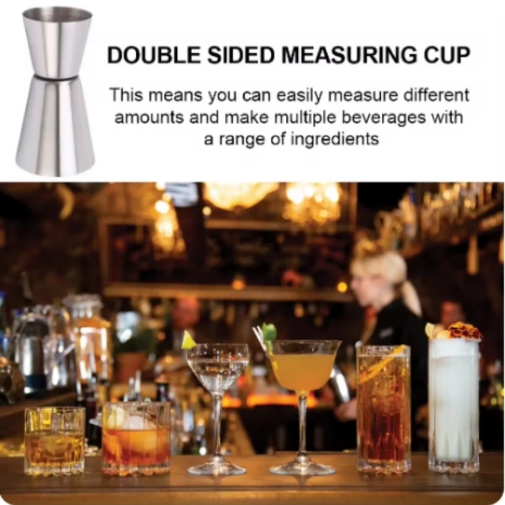 2PCS 30/60ml Cocktail Wine Sha - đánh giá và giá Spirit Measure Jigger