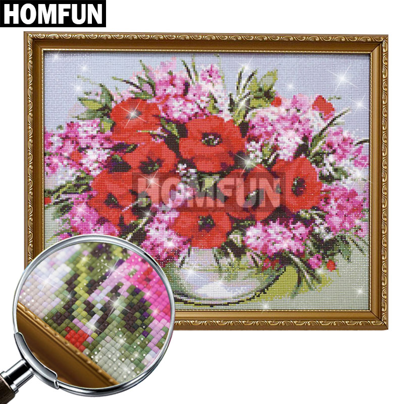 HOMFUN Tranh Gắn Đá Chéo Nữ Th - đánh giá và giá Beer Wine Up