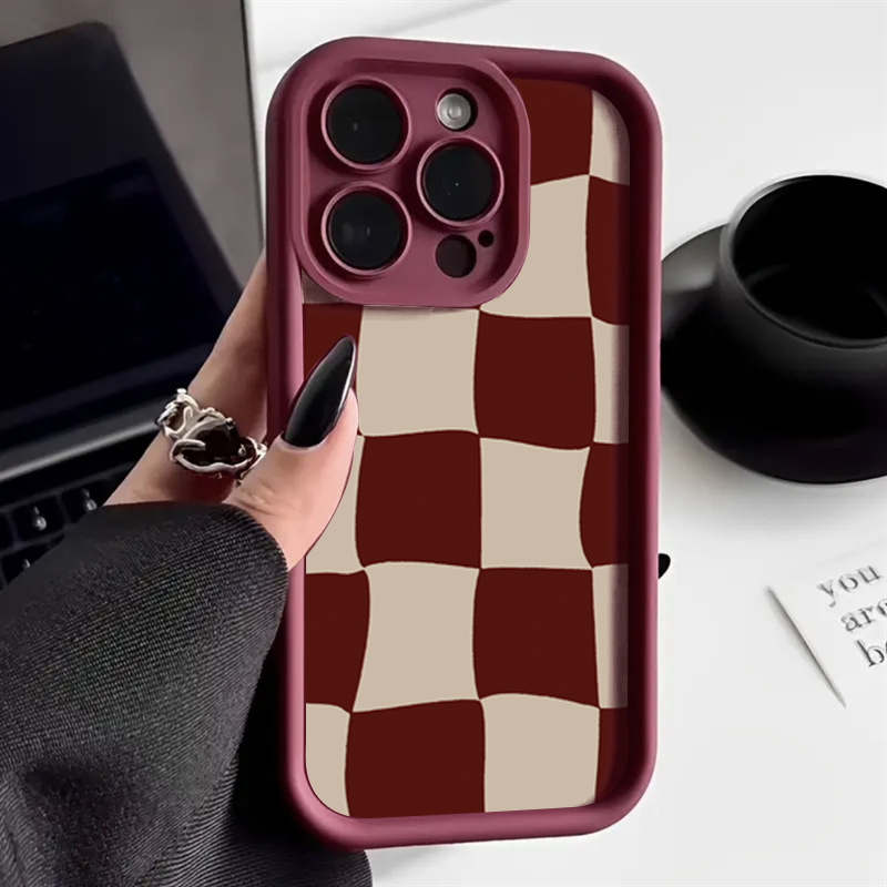 Wine Red Deform Grid Pattern P - đánh giá và giá Wine & Beer Emporium