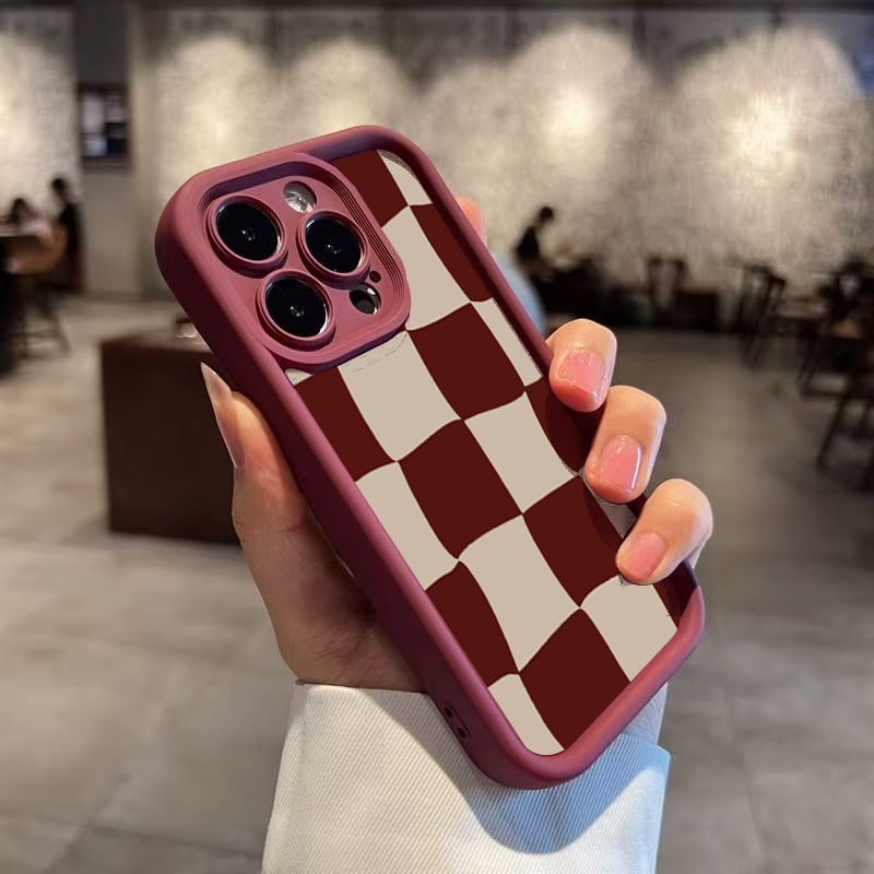 Wine Red Deform Grid Pattern P - đánh giá và giá Wine & Beer Emporium
