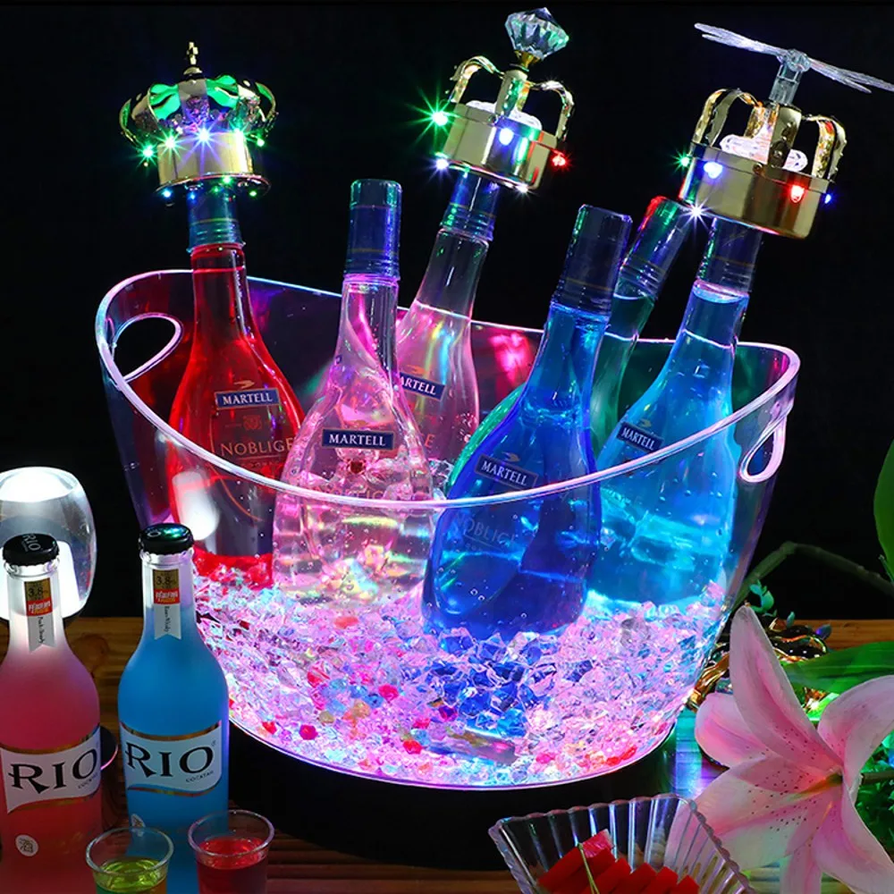 8L Transparent LED Luminous Ic - đánh giá và giá Beer Wine Up