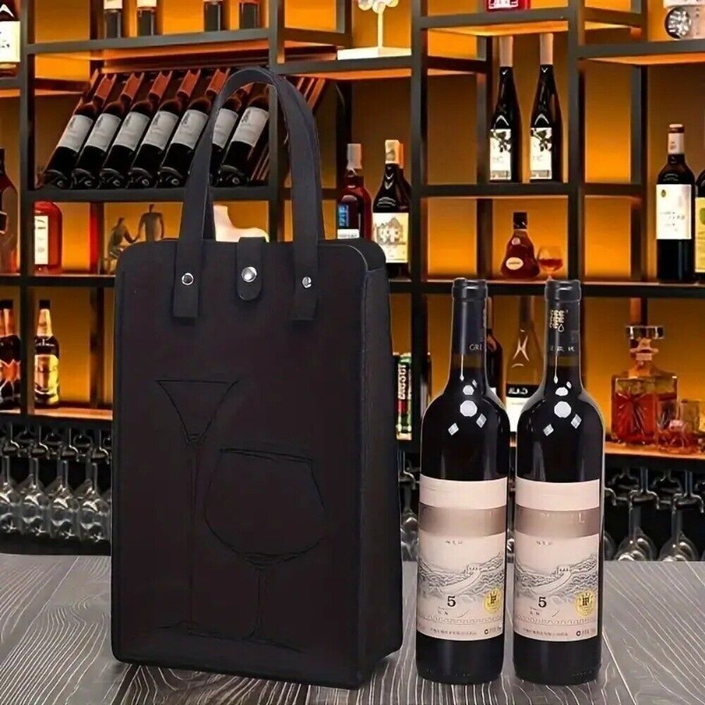 High Quality Felt Red Wine Bag - đánh giá và giá Wine & Beer Emporium
