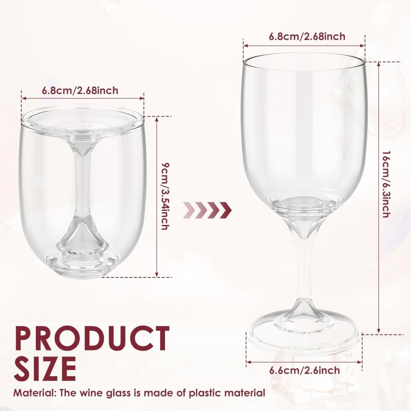 Folding Wine Glass Transparent - đánh giá và giá Wine & Beer Emporium