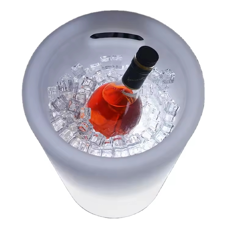 LED Light Up Ice Bucket 7 Colo - đánh giá và giá Beer Wine Up