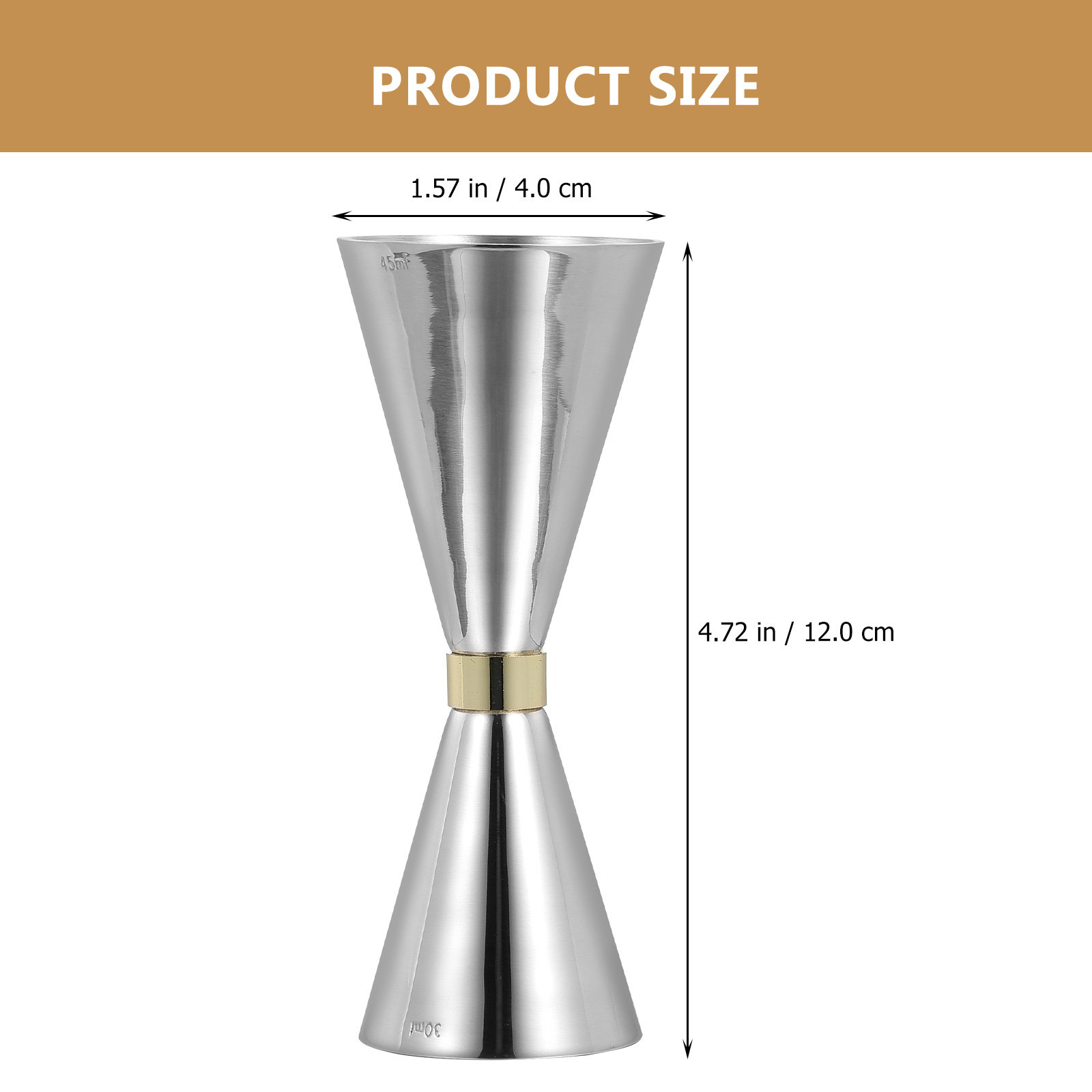 Premium Stainless Steel Barten - đánh giá và giá Spirit Measure Jigger