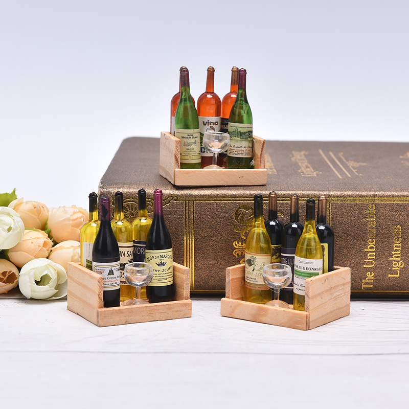 【BS】1Set Miniature Beer Wine B - đánh giá và giá Wine Y Beer
